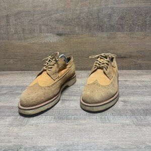 Dr. Martens Core Shreeves Brogue Tan Suede Oxford Shoes Men's Size 10